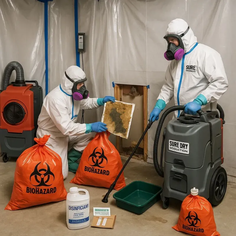 Contaminated Water Handling Protocols process in Louisville, KY
