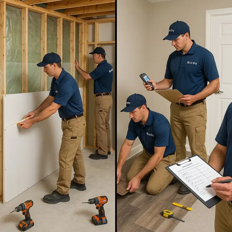 Repairs and Reconstruction process in Louisville, KY